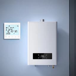Thermostaat inbouw WiFi touchscreen wit | 4-draads 230V 3A | Programmeerbaar dag/week | Tuya Smart Life, Google Home, Alexa — thumbnail 3