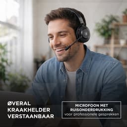 Floki® Draadloze Headset met Microfoon – Bluetooth Dual Connect – Noise Cancelling – Koptelefoon - Hoofdtelefoon — thumbnail 3