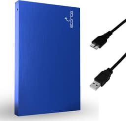 Draagbare Externe Harde Schijf 500GB USB 3.0 - Dunne Externe Opslag voor PC, Mac, Laptop & Gaming — thumbnail 1