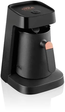 Arzum OKKA Minio Jet Turks Koffiezetapparaat OK0017-0400 | Zwart/Koper - Dubbelzijdige koffiepot - 1-5 kopjes - 480W — thumbnail 5