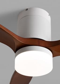 CREATE - Stille 40W plafondventilator met technische ABS bladen in verschillende maten - S - Met licht - WIFI - WIND CALM — thumbnail 3