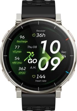 Amazfit Active 3 Premium Apex Silver (Zilver Zwart) — thumbnail 1