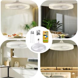 Plafondventilator met verlichting, stille plafondventilator met verlichting en afstandsbediening, plafondventilator met verlichting (aromatherapie) — thumbnail 5