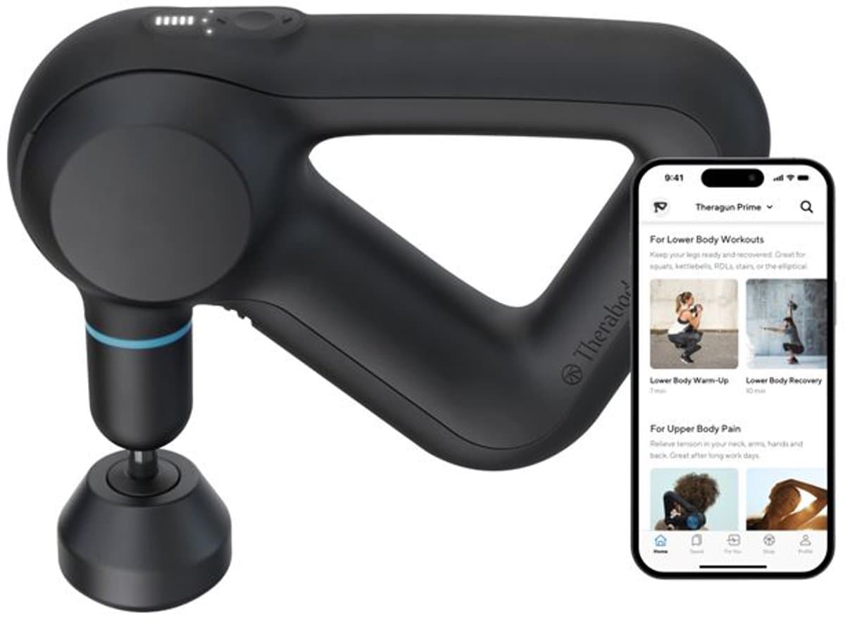 Therabody Theragun Prime G5 - Professionele Massage Gun - Massage Apparaat met 4 Opzetstukken - Sneller Herstel & Pijnverlichting — afbeelding 1