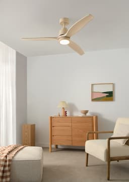 CREATE - Stille plafondventilator van 40 W met technische ABS-bladen, verkrijgbaar in verschillende maten - M - Met licht - WIFI - WIND STYLANCE — thumbnail 4