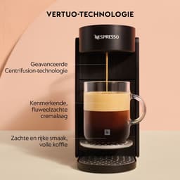 Krups Nespresso Vertuo UP XN9408 - Koffiecupmachine - Zwart - Snel opgewarmd — thumbnail 2