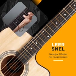 Finesse Akoestische Gitaar - met Videocursus - 4/4 40" - Western Gitaar - Gitaar Kind & Volwassenen - Naturel — thumbnail 3