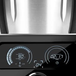 Multifunctionele Keukenmachine 1500W met Geïntegreerde Weegschaal, 31 Functies, 3.5L, 44dB, RVS Zwart — thumbnail 2
