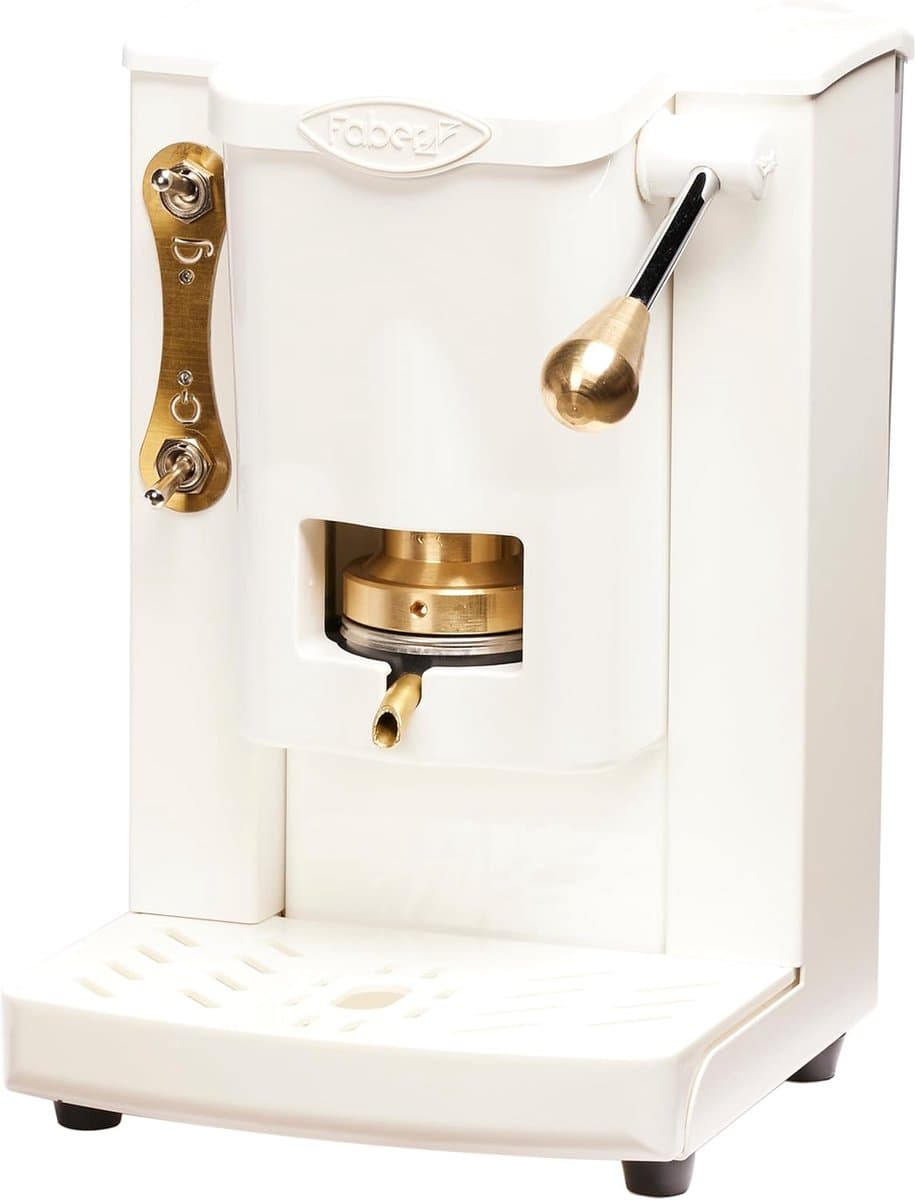 Koffiemachine voor ESE Pads - Piccolo Slot Brass Edition - Verstelbare Padpress — afbeelding 1