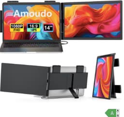Rolu Portable Monitor 14’’ – Draagbare Monitor – Full HD - 1920 × 1200 IPS Scherm – USB-C – 60Hz – Windows – Mac – Xbox — thumbnail 4
