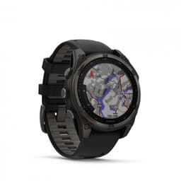 Garmin Fenix 8 Solar Sapphire 47mm - Carbon Gray DLC Titanium - Multisport GPS Smartwatch - Zwart/Grijs — thumbnail 5