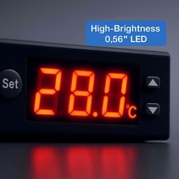 Digitale Temperatuurregelaar met Sensor voor Zonneboilers en Waterverwarming — thumbnail 3