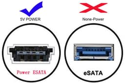 USB 3.0 naar eSATAp Adapter Kabel voor Harde Schijf SSD en ODD — thumbnail 2