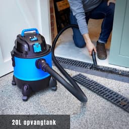 MIRA®Bouwstofzuiger Zonder Zak - Alleszuiger Met Accessoires - Stofzuiger - Zwart/Blauw - 33cm x 34cm x 45cm — thumbnail 3
