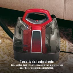 RONN® Tapijtreiniger machine - Tapijtreiniger - Tapijtreiniger apparaat - Zwart/Rood - ‎17cm x 30cm x 37cm — thumbnail 4