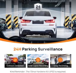 DIMICO - Dashcam voor auto camera - Frontcam - Full HD 1080P HDR - Wifi App - 24U Parkeerbewaking - Nachtzicht - 130° Groothoek — thumbnail 4