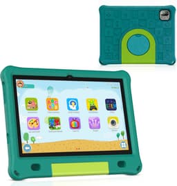 Kindertablet 10 inch – Android 15 – 64GB – Inclusief Hoes – Ouderlijk Toezicht – Kids Tablet – Tablet Kinderen – WiFi — thumbnail 1