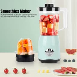 Krachtige Blender - Keukenmachine Foodprocessor - Smoothies Maken - 1500 Watt Vermogen - 15 Liter Kan - Rood — thumbnail 2