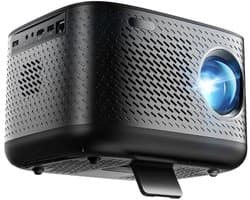 Mini Beamer - Projector - Digitale Beamer - Draagbaar - 1080P - Met Netflix - Autofocus - 26000LM - 4K Projector - Bluetooth Beamer - 700 ANSI - 110W - WiFi 5G - Android 9.0 system - Zwart