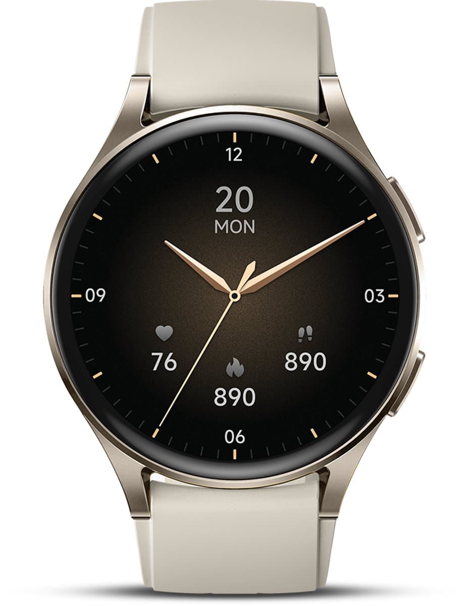 Otiume Zenith GTX05 – Smartwatch – 45mm Amoled Display – GPS – Bluetooth bellen – Zilver — afbeelding 1