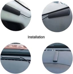 Universele FM/AM Radio Antenne voor Auto - Inclusief raam montage - 85~112MHz - Autoradioantenne - 5 meter draad - Plug and Play - Ongestoord Muziek Luisteren — thumbnail 5
