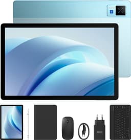 DOOGEE U13 VIP Tablet - 13 inch - 32GB RAN - 256GB ROM - 11000mAh - Android 16 - Face ID - GPS - Blauw — thumbnail 1