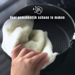 Nexvo® Mini Airfryer - Airfryer - Heteluchtfriteuse - Compact - Zwart - 28cm x 29cm x 37cm — thumbnail 3