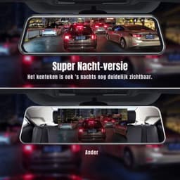 Nexvo® Dashcam Voor en Achter - Dashcam - Dashcam Voor Auto - Zwart - ‎35cm x 12cm x 9cm — thumbnail 5