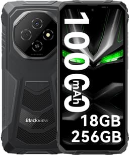 Blackview FORT 1 Ontgrendelde Robuuste Smartphone, Android 15 4G LTE Telefoon, 18 GB RAM (6 GB + 12 GB Uitbreiding) + 256 GB ROM, 6,56" 90 Hz HD+ Display, 10000 mAh Batterij, 13 MP Achtercamera, NFC, Dual SIM, |Duurzame Outdoor Mobiele Telefoon, 2 Jaar Ga — thumbnail 1