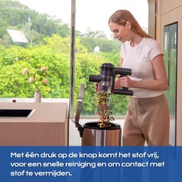 Ivormentico Steelstofzuiger Draadloos - 40000Pa - 450W - 50 Minuten - Groen LED - Upgradede Bodemborstel - Afneembare Batterij — thumbnail 2
