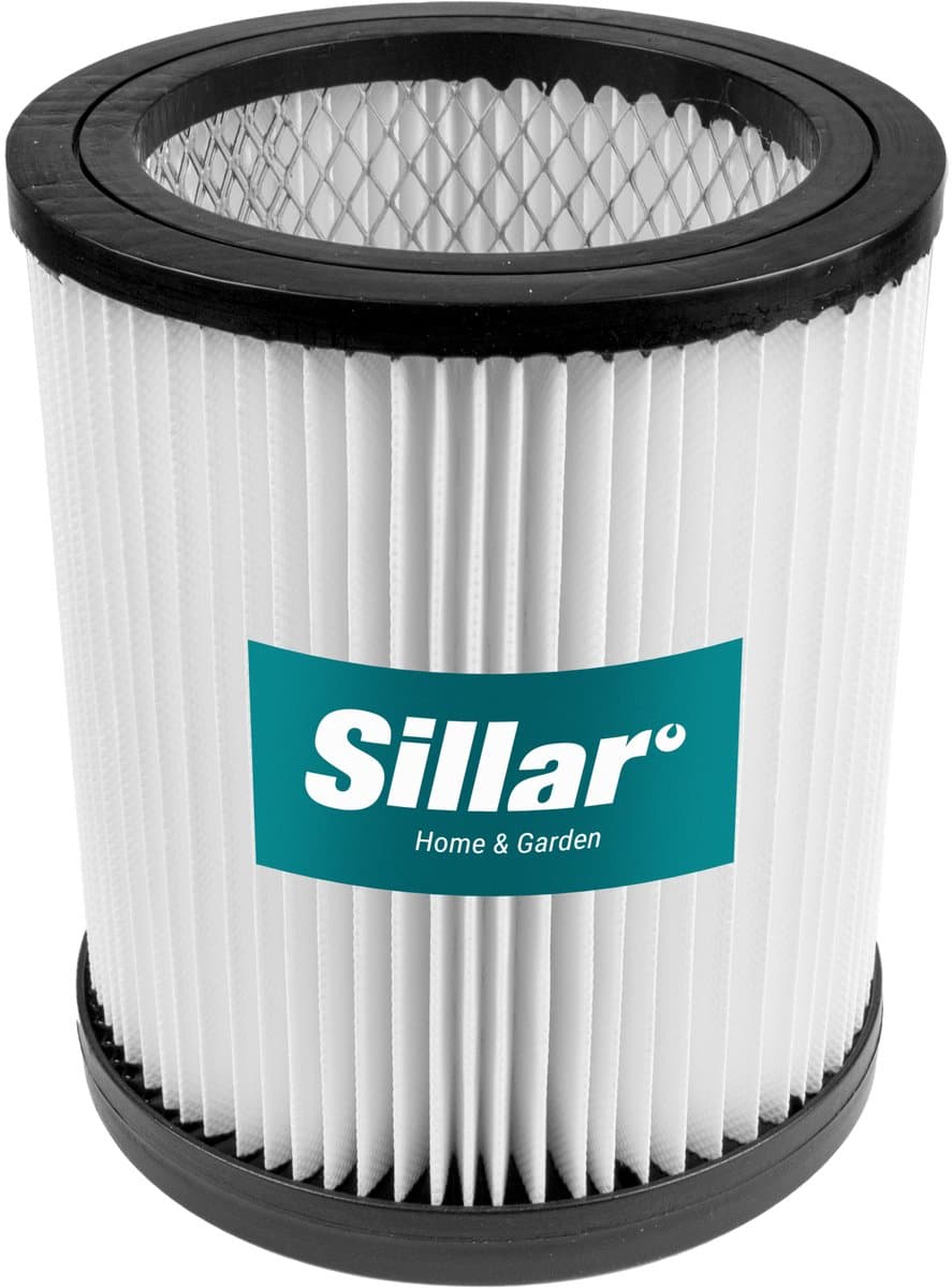 Sillar, stofzuigerfilter, wasbaar, van stof, anti-allergeen, geschikt voor Parkside PWD 12, 20, 25, 30, 35, PNTS 1400 H4, STIHL SE 33, vervanging voor filters 91096424, SE017035900, 1 stuk, 15,6 x 14 x 9,9 cm — afbeelding 1