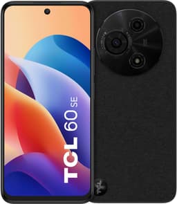 TCL 60 SE 17 cm (6.7") Dual SIM Android 15 4G USB Type-C 8 GB 512 GB 5200 mAh Zwart — thumbnail 1
