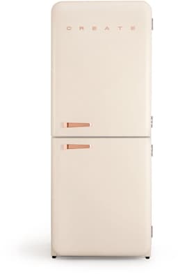 CREATE - Koelkast in retro stijl - FRIDGE RETRO COMBI 401 L — thumbnail 1