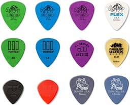 Dunlop PVP113 Electric Variety Plectrum 12-Pack - Plectra, light / medium, mix van 12 stuks — thumbnail 2