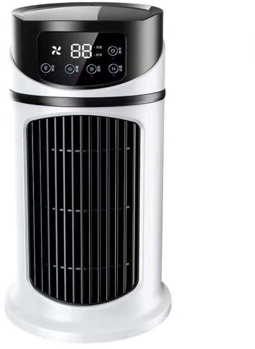 3 IN 1 Draagbare Airconditioner Ventilator - Verdampingsluchtkoeler Licht - Persoonlijke Luchtventilator - Stille Luchtkoeler met Laag Geluidsniveau - Desktop Thuis Kamer Camping Kantoor — afbeelding 1