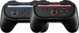 PlayCool Nintendo Switch 2 Joy-Con Controller Grip Set van 2 - Zwart — thumbnail 1