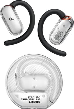 soundcore V40i by Anker - Open-ear hoofdtelefoon - Kristalhelder ontwerp - 4 verstelbare standen voor een goede pasvorm in elk oor - 2x diepere bas - IP55 - 21 uur afspeeltijd - Duidelijke AI-gesprekken - Bluetooth 5.4 - App-bediening — thumbnail 1