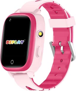 DEPLAY 4G KidsWatch Hero - GPS Horloge Kind - Smartwatch Kinderen - Kinderhorloge - Smartwatch Kind - Kinder Smartwatch - Roze — thumbnail 1