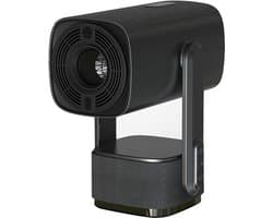 Alles-in-één Mini Beamer - met 4K-ondersteuning - iOS & Android - Mini Projector - Zwart - Proun