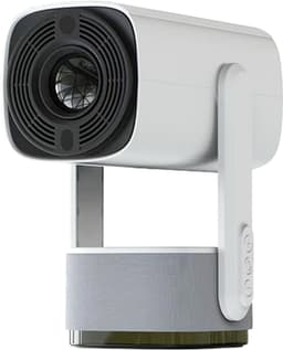 Alles-in-één Mini Beamer - met 4K-ondersteuning - iOS & Android - Mini Projector - Wit - Proun — thumbnail 1