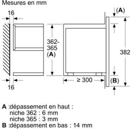 inbouw solo magnetron 21l 900w wit - bosch - BFL7221W1 — thumbnail 3