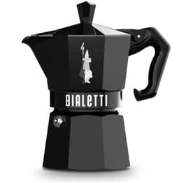 Bialetti Moka Exclusive koffiemaker zwart voor 3 tassen — thumbnail 1