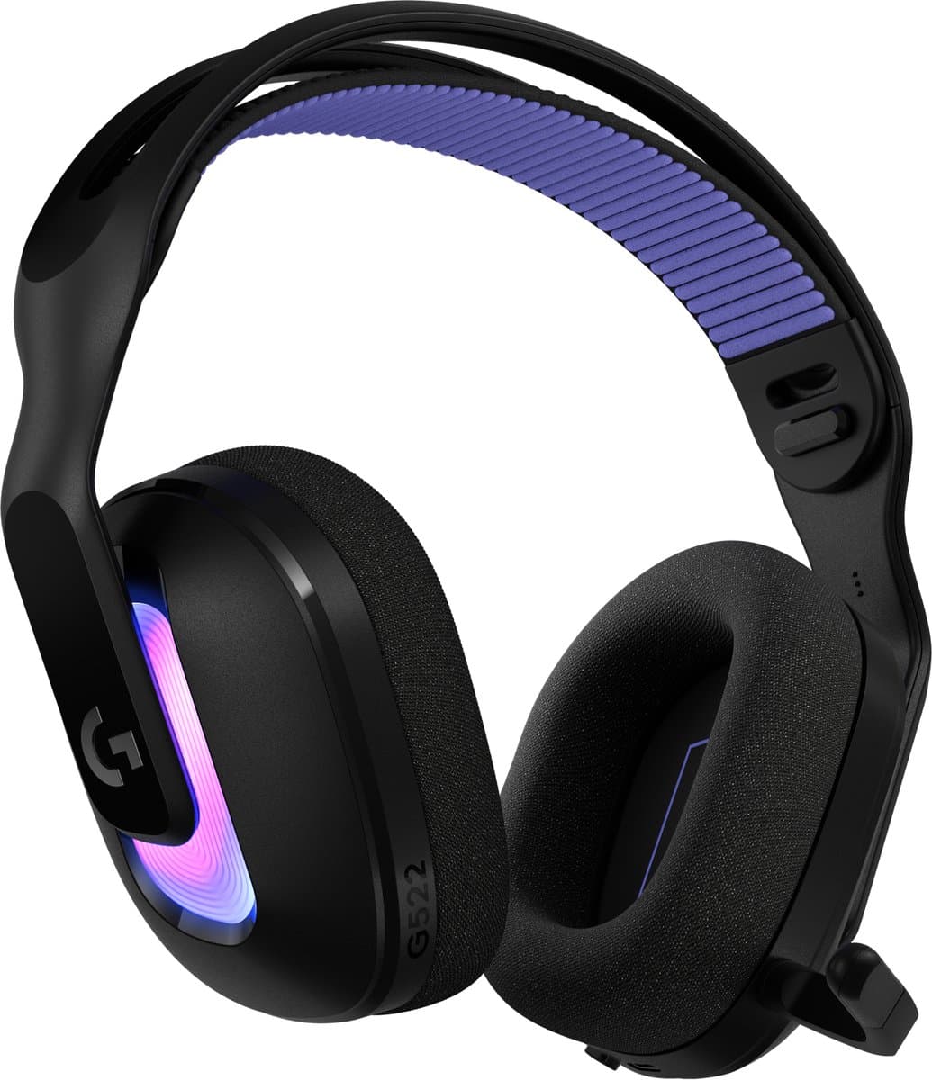 LOGITECH G G522 Over-ear Draadloze hoofdtelefoon Zwart — afbeelding 1