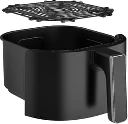 Inventum GF351HLDB Airfryer - 3,5L - 8 programma's - 80-200 °C - PFAS-vrij - Tot 3 personen - Zwart - WK — thumbnail 2