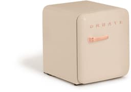 CREATE - Koelkast in retrostijl - Zand - Handvat Roségoud - FRIDGE RETRO 48L — thumbnail 3