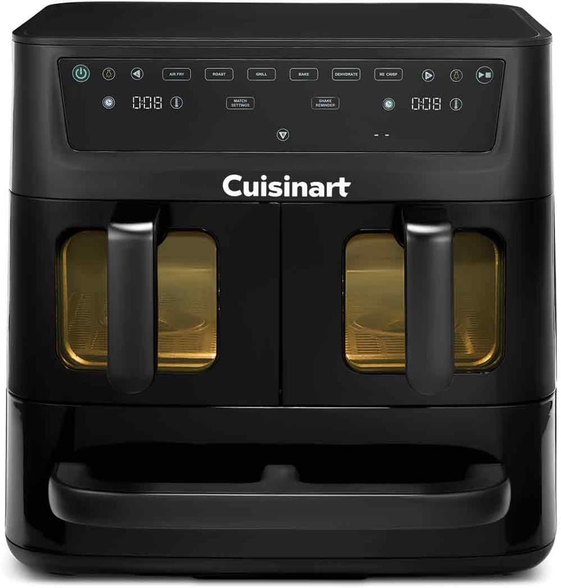 Cuisinart AFT13XBLE Tri-Zone airfryer 13,2 L, zwarte afwerking met zichtvenster — afbeelding 1