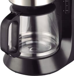 Druppelkoffiezetapparaat 1,2L – 10 tot 12 Kopjes – Met Glazen Kan – Warmhoudfunctie – Automatische Temperatuurregeling – 900 Watt – Zwart – Koffiemachine voor Thuis of Kantoor — thumbnail 2