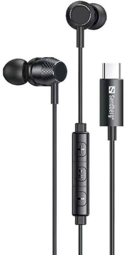 Sandberg USB-C/A In-Earset with Line-Mic — thumbnail 4