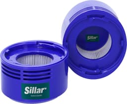 Sillar, set filters voor stofzuiger, voorfilter en HEPA-achtermotorfilter, vervanging, geschikt voor Dyson V8 V7 stofzuiger, reserveonderdelen filter, accessoireset, 4 stucks — thumbnail 5