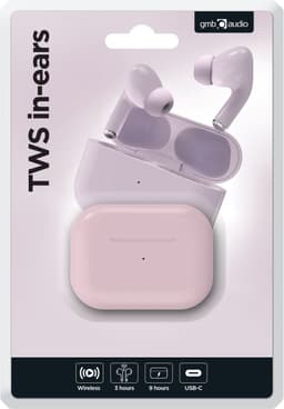 GMB-Audio Draadloze In-Ear Oordopjes Roze — thumbnail 2